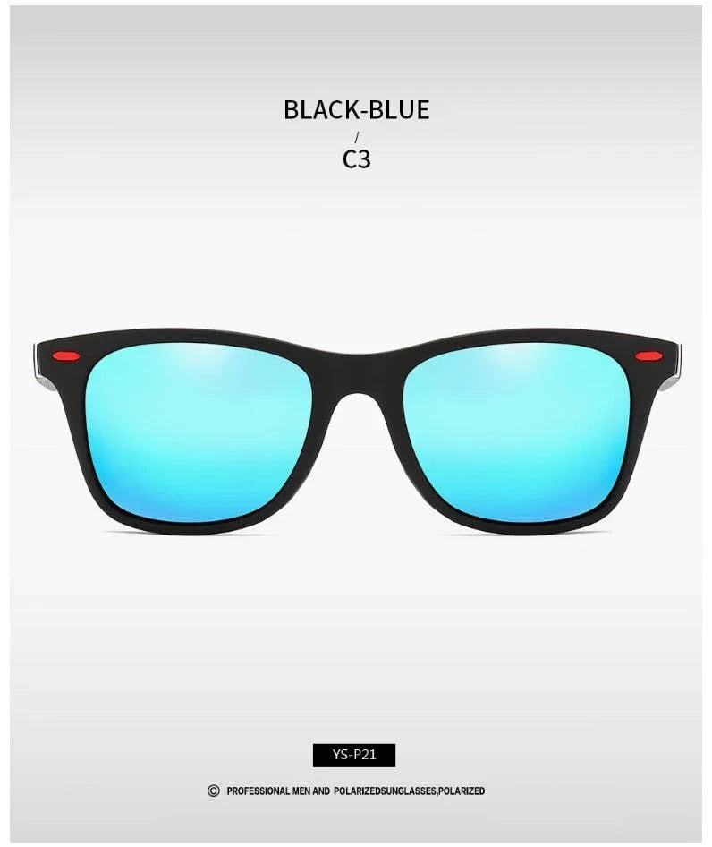 Polarized Luxury Brand Design Driving Square Vintage Oculos Sunglasses - Vestir en Moda