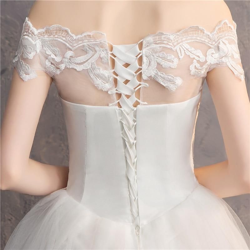 Sexy Off The Shoulder Lace Wedding Dress