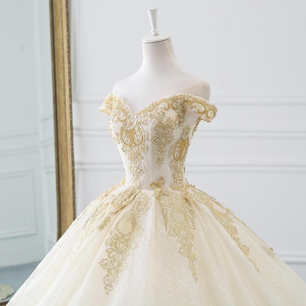 Gorgeous Ball Gown Wedding Dress with Beading