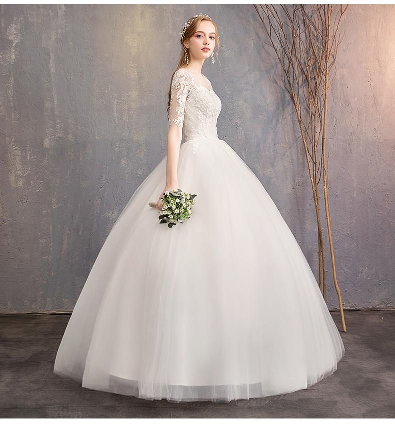 Sexy New Arrival Full Sleeve Beautiful Princess Ball Gown