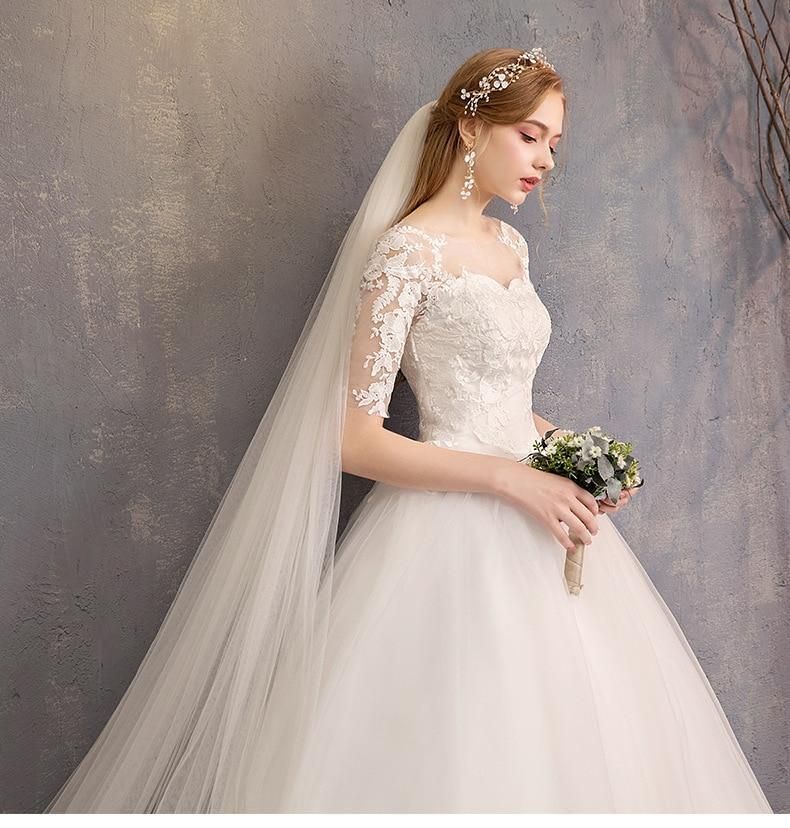 Sexy New Arrival Full Sleeve Beautiful Princess Ball Gown