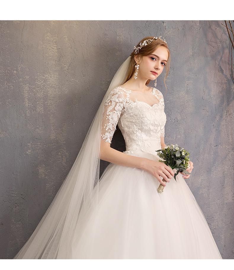 Sexy New Arrival Full Sleeve Beautiful Princess Ball Gown
