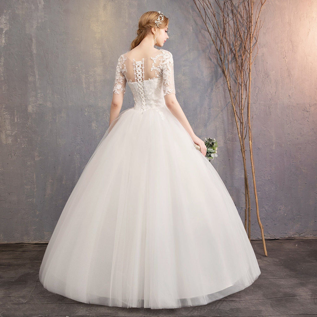 Sexy New Arrival Full Sleeve Beautiful Princess Ball Gown