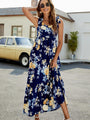 Raina Floral Tie-Shoulder Sleeveless Dresses - Vestir en Moda