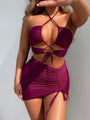 Rebeca Three-Piece Single Swimsuit Bikini - Vestir en Moda