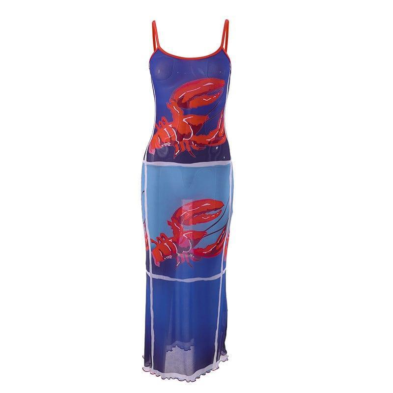 Reggina Printed round Camisole Dresses Women Clothing - Vestir en Moda