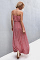 Reyna Strapless Split Maxi Dresses - Vestir en Moda