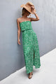 Reyna Strapless Split Maxi Dresses - Vestir en Moda