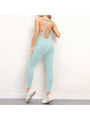 Rocío Backless Sleeveless Tight Jumpsuit - Vestir en Moda