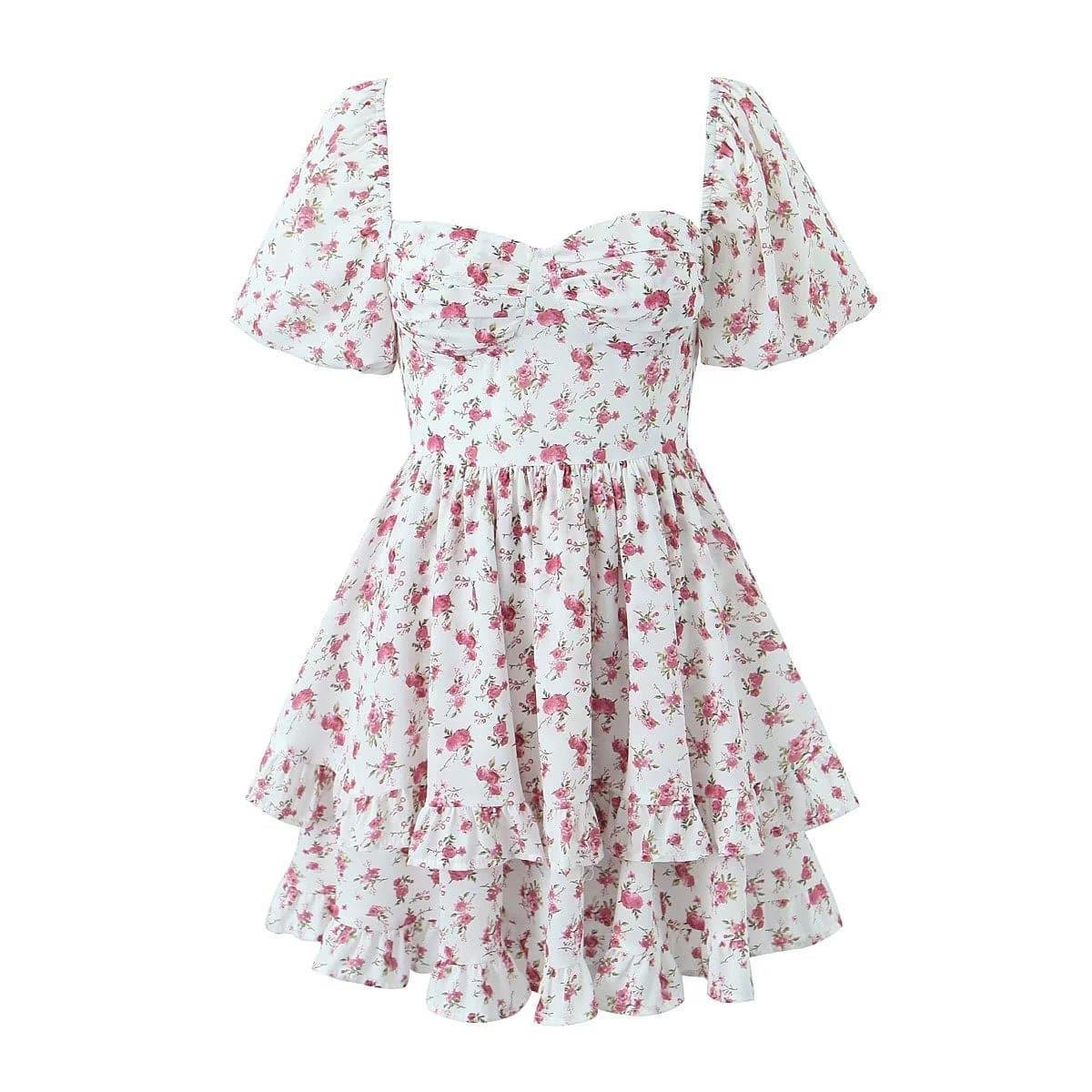 Rosanna Women Summer Sexy Pink Waist Dresses - Vestir en Moda