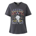 Rosaura Round Neck Loose Print Women Tees - Vestir en Moda