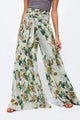 Rowan Digital Printing Casual Loose Flared Wide Leg Pants - Vestir en Moda