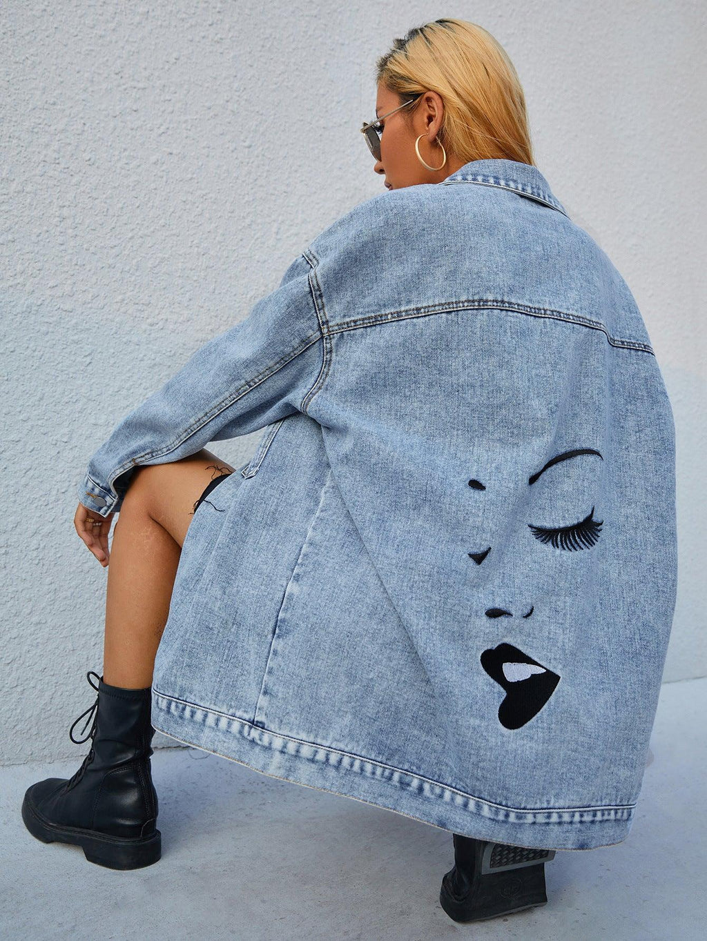 Saera Trendy Denim Jacket - Vestir en Moda