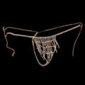 Sage Tassel Rhinestone Underwear Sexy Nightclub Clothing - Vestir en Moda