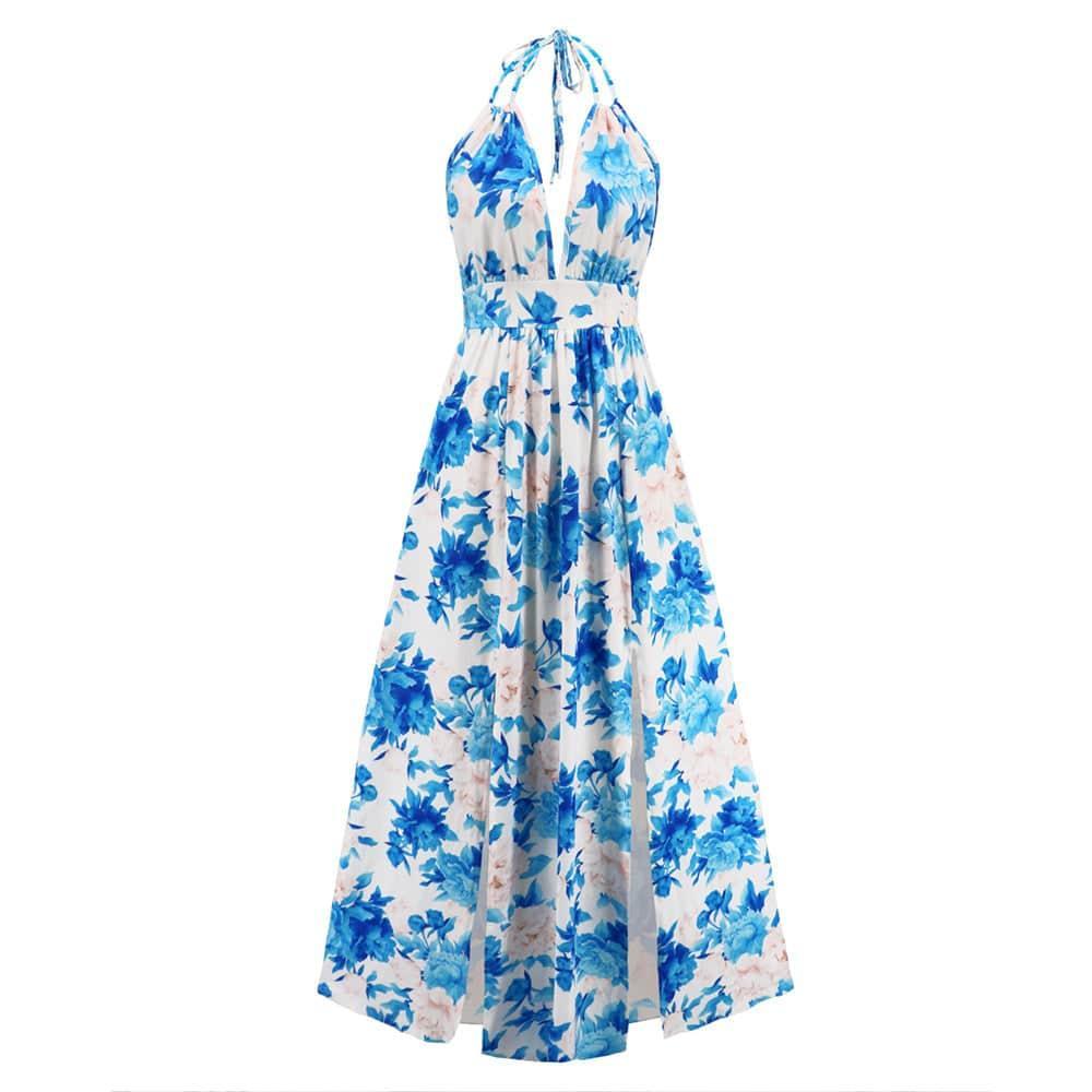 Salome Sexy Deep V Plunge neck Dresses - Vestir en Moda