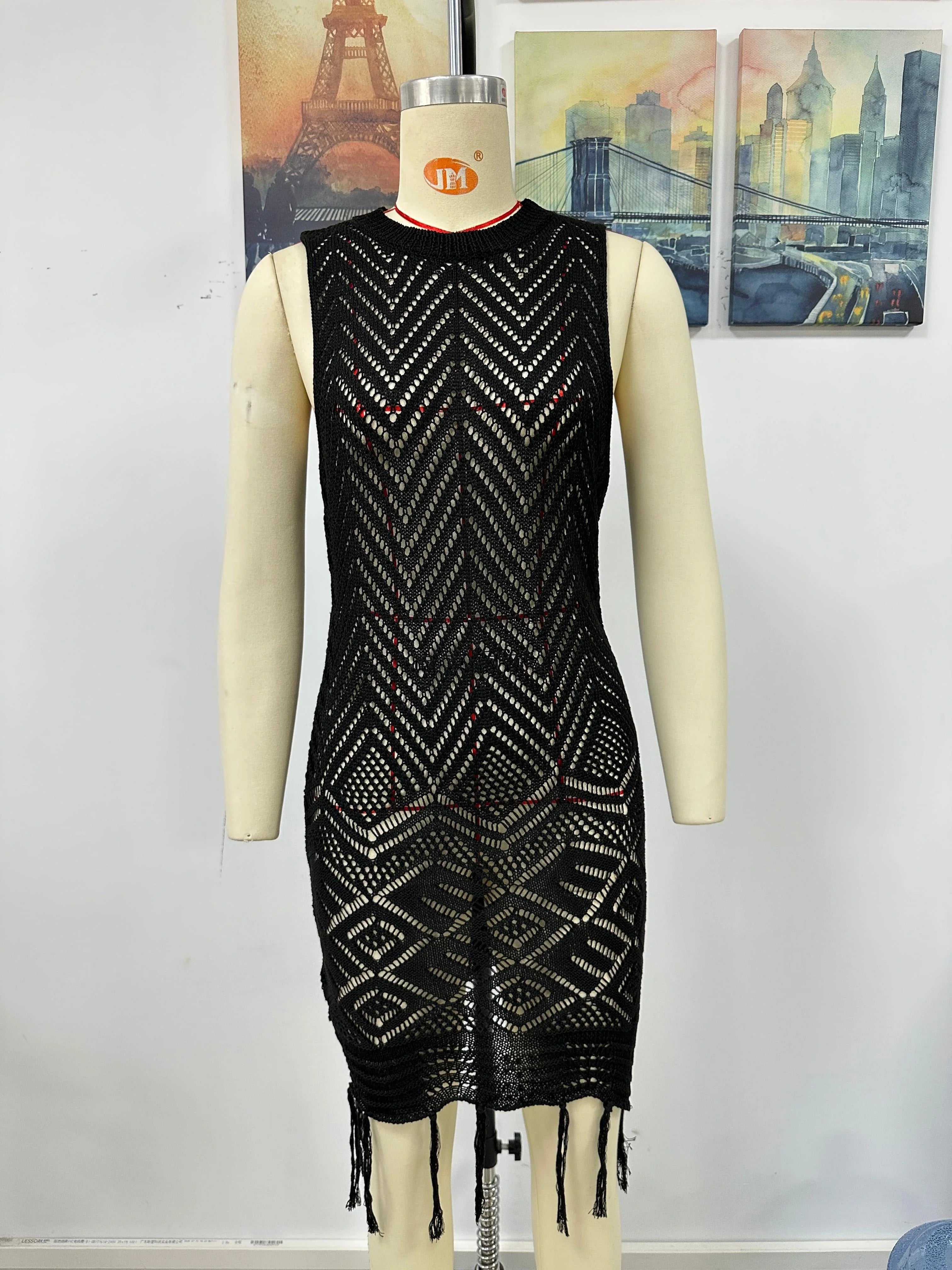 Samara Spring Summer Tassel Urban Dresses - Vestir en Moda