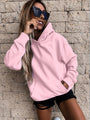 Sandra Long Sleeves Solid Color Pullover Hooded Women Clothing - Vestir en Moda
