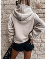 Sandra Long Sleeves Solid Color Pullover Hooded Women Clothing - Vestir en Moda