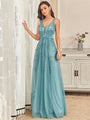 Sara Elegant Evening Dresses Long Lace - Vestir en Moda