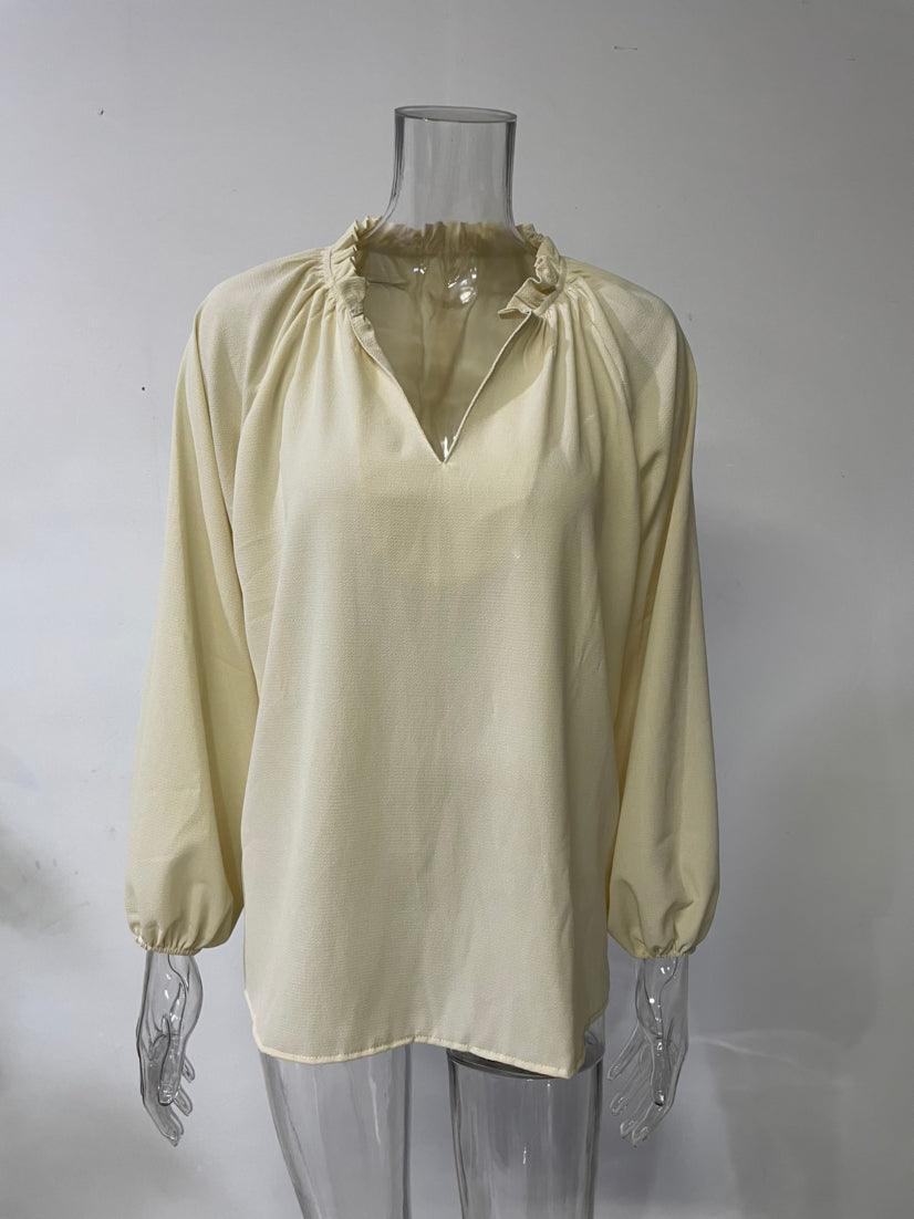 Scarlett Autumn Clothing Cool Long Sleeve Blouse - Vestir en Moda