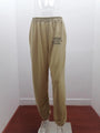 Selena Solid Color Slim Casual Elastic Waistband Letter Graphic Printed Sweatpants - Vestir en Moda