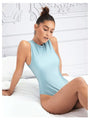 Serenity Pure Color Tight One-Piece Swimwear - Vestir en Moda