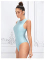 Serenity Pure Color Tight One-Piece Swimwear - Vestir en Moda