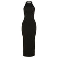 Shanel Women Clothing Sexy Backless Slit Sheath Slim Dresses - Vestir en Moda