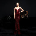Sherlie Sequin Fishtail Performance Etiquette Evening Dress Formal Gown - Vestir en Moda