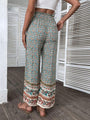 Skye Women's Bohemian Ethnic Print Wide Leg Pants - Vestir en Moda