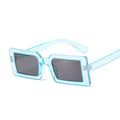 Small Rectangular Retro Brand Design SunGlasses Square Vintage Lenses - Vestir en Moda