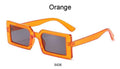 Small Rectangular Retro Brand Design SunGlasses Square Vintage Lenses - Vestir en Moda
