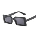 Small Rectangular Retro Brand Design SunGlasses Square Vintage Lenses - Vestir en Moda