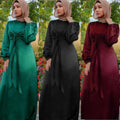 Sofia Dubai Elegant Satin Dresses - Vestir en Moda