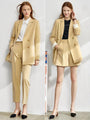 Sofia Spring Female Office Blazer Women two pieces sets - Vestir en Moda