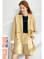 Sofia Spring Female Office Blazer Women two pieces sets - Vestir en Moda