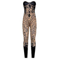 Sonya Overalls Women Leopard Sexy Jumpsuits - Vestir en Moda