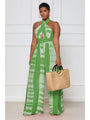 Sophia Loose Sexy Printing High Waist Wide Leg Jumpsuit - Vestir en Moda