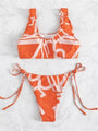 Sophia Printed Two Piece Bikini Sets - Vestir en Moda