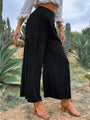 Sydney Casual Wide Leg Cotton Linen Popular High Waist Loose Pants - Vestir en Moda
