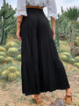 Sydney Casual Wide Leg Cotton Linen Popular High Waist Loose Pants - Vestir en Moda