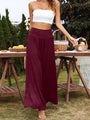 Sydney Casual Wide Leg Cotton Linen Popular High Waist Loose Pants - Vestir en Moda
