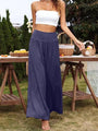 Sydney Casual Wide Leg Cotton Linen Popular High Waist Loose Pants - Vestir en Moda