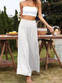 Sydney Casual Wide Leg Cotton Linen Popular High Waist Loose Pants - Vestir en Moda