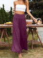 Sydney Casual Wide Leg Cotton Linen Popular High Waist Loose Pants - Vestir en Moda