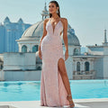 Telma Elegant Sequined Suspender Evening Dresses - Vestir en Moda