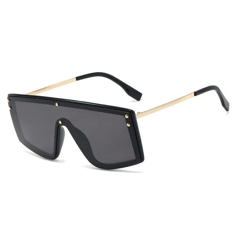 Trendy New Big Frame One Piece Fashionable Sunglasses - Vestir en Moda