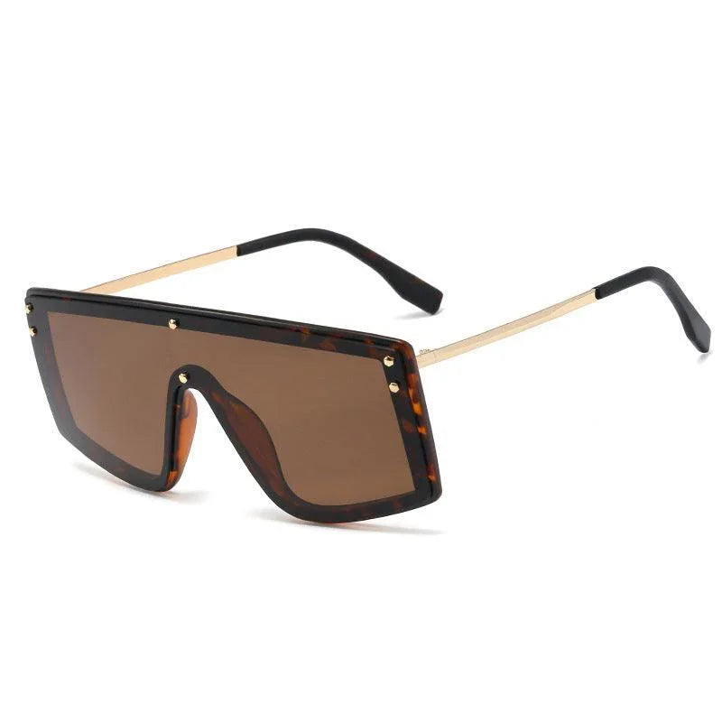 Trendy New Big Frame One Piece Fashionable Sunglasses - Vestir en Moda