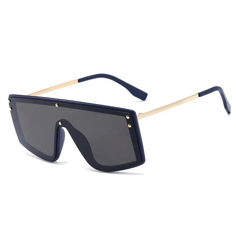 Trendy New Big Frame One Piece Fashionable Sunglasses - Vestir en Moda