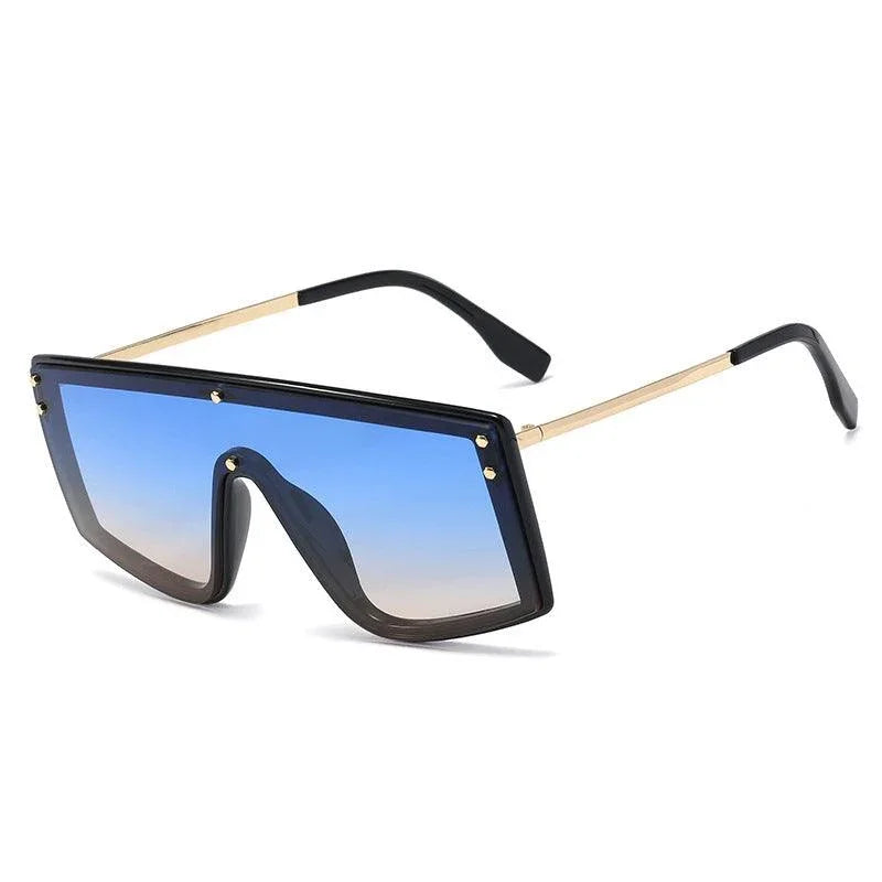 Trendy New Big Frame One Piece Fashionable Sunglasses - Vestir en Moda